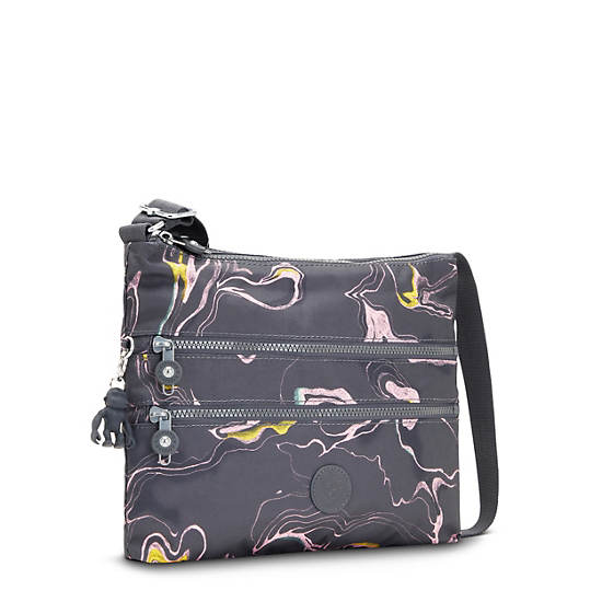 Kipling Alvar Printed Çapraz Askılı Çanta Gri Renkli | TR 2147OK